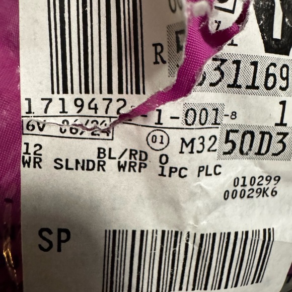 NWT Lands' End Ombré Slendersuit Swimsuit size 12 - Picture 9 of 9